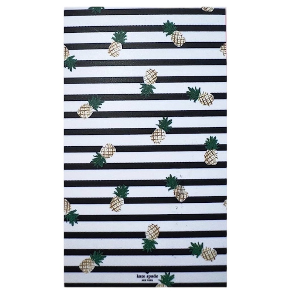 🆕 Kate Spade Pineapple Stripe Beach Towel